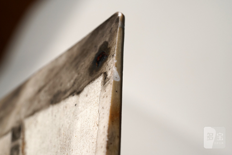 清康熙 五彩大家闺秀图瓷板插屏 - 图14